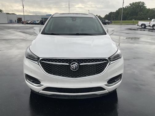 White Frost Tri-Coat 2020 Buick Enclave Avenir