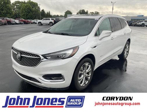 White Frost Tri-Coat 2020 Buick Enclave Avenir