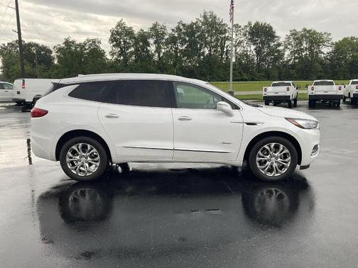 White Frost Tri-Coat 2020 Buick Enclave Avenir