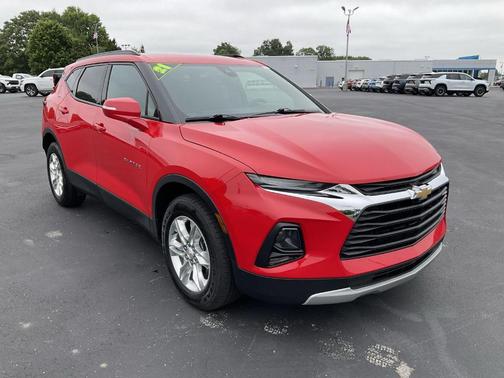 Red 2021 Chevrolet Blazer 2LT