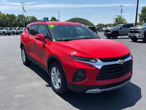 Red 2021 Chevrolet Blazer 2LT