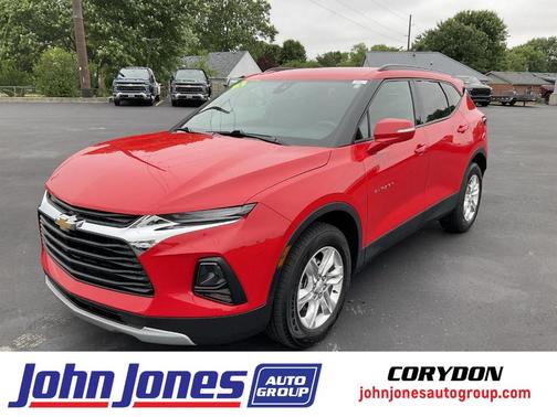 Red 2021 Chevrolet Blazer 2LT