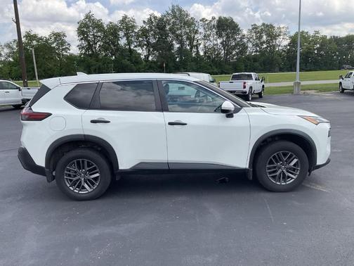 Glacier White 2021 Nissan Rogue S
