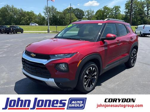 Scarlet Red Metallic 2021 Chevrolet Trailblazer LT