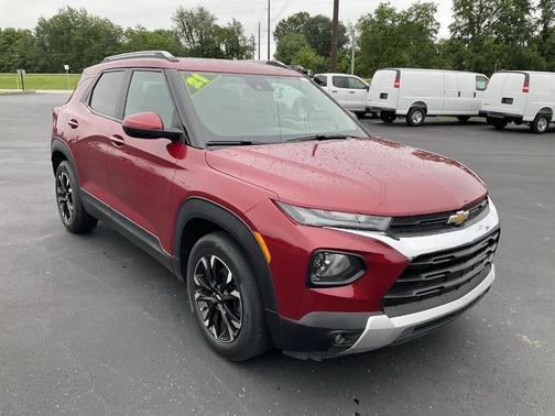Scarlet Red Metallic 2021 Chevrolet Trailblazer LT