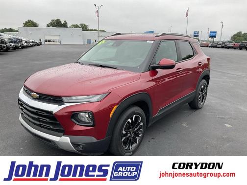 Scarlet Red Metallic 2021 Chevrolet Trailblazer LT