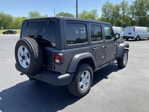 Granite Crystal Clearcoat Metallic 2021 Jeep Wrangler Unlimited Sport