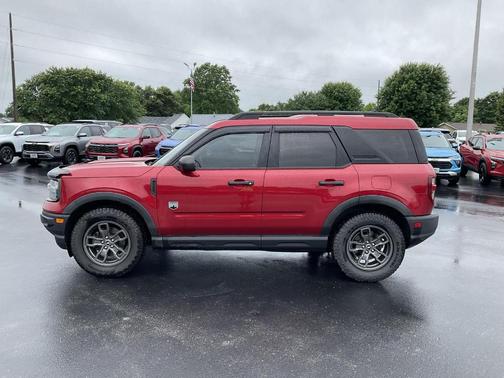 Rapid Red Metallic Tinted Clearcoat 2021 Ford Bronco Sport Big Bend