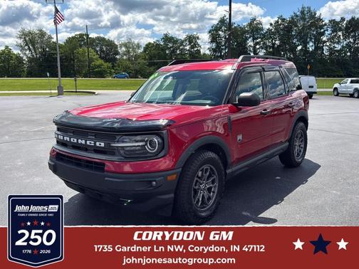 Rapid Red Metallic Tinted Clearcoat 2021 Ford Bronco Sport Big Bend