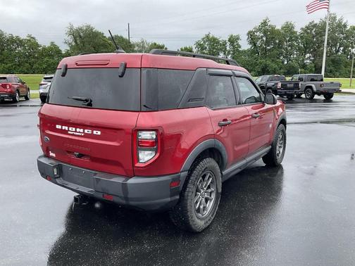 Rapid Red Metallic Tinted Clearcoat 2021 Ford Bronco Sport Big Bend