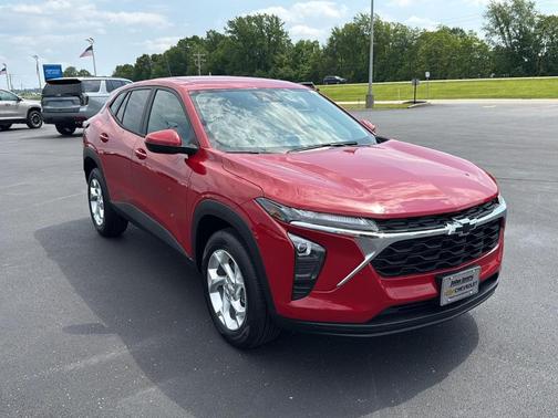 Red 2026 Chevrolet Trax LS
