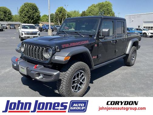 Black Clearcoat 2025 Jeep Gladiator Rubicon