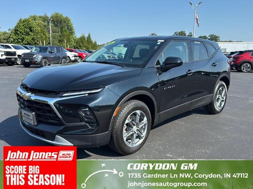 Black 2025 Chevrolet Blazer LT