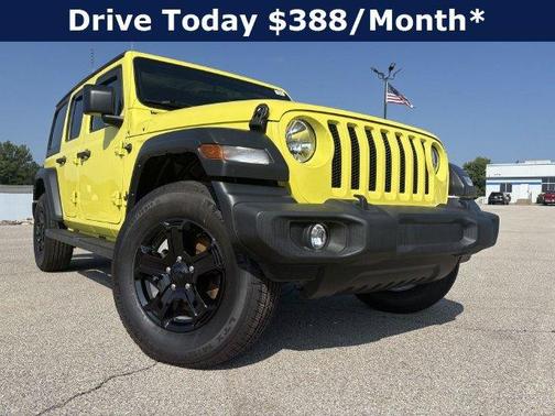 High Velocity Clearcoat 2022 Jeep Wrangler Unlimited Sport