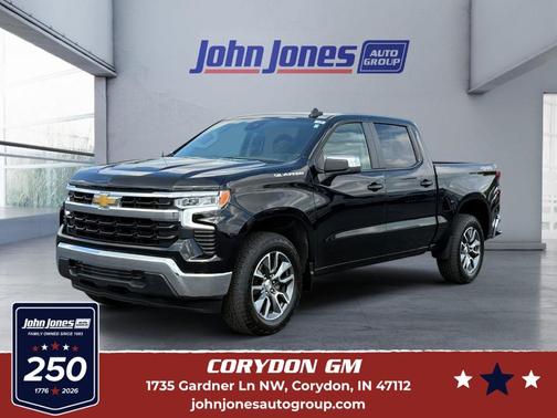 Black 2024 Chevrolet Silverado 1500 LT