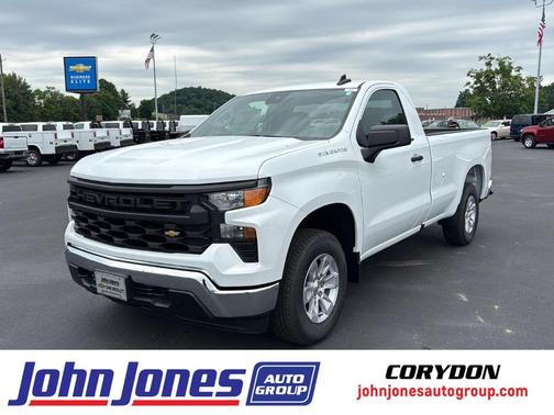 Summit White 2026 Chevrolet Silverado 1500 WT