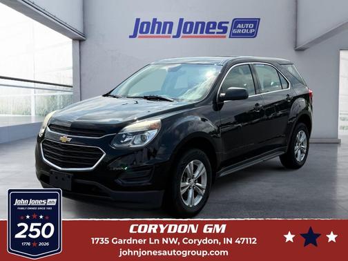 Black 2017 Chevrolet Equinox LS