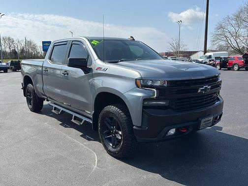 Satin Steel Metallic 2021 Chevrolet Silverado 1500 LT Trail Boss
