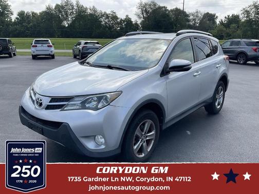 Classic Silver Metallic 2015 Toyota RAV4 XLE