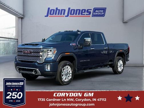 Pacific Blue Metallic 2020 GMC Sierra 2500 Denali