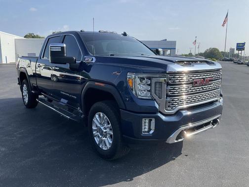 Pacific Blue Metallic 2020 GMC Sierra 2500 Denali