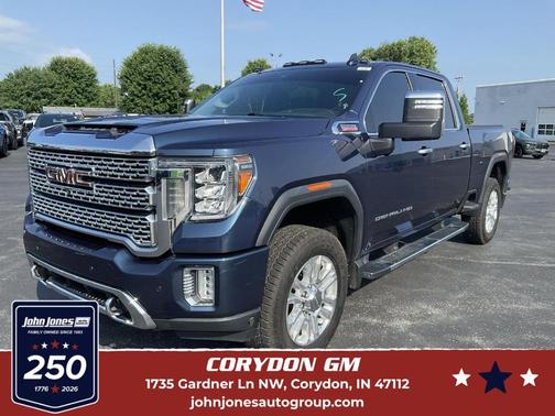 Pacific Blue Metallic 2020 GMC Sierra 2500 Denali