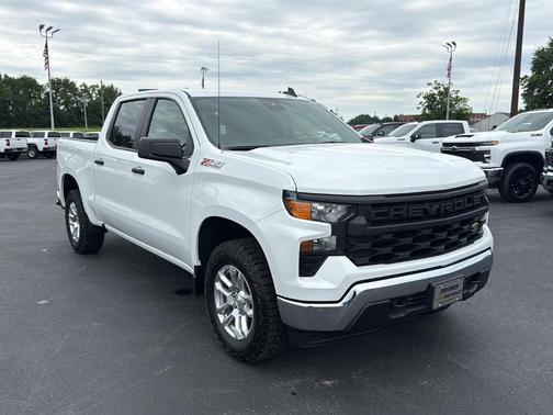 Summit White 2026 Chevrolet Silverado 1500 WT