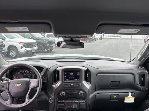 Summit White 2026 Chevrolet Silverado 1500 WT