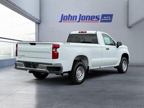 Summit White 2026 Chevrolet Silverado 1500 WT
