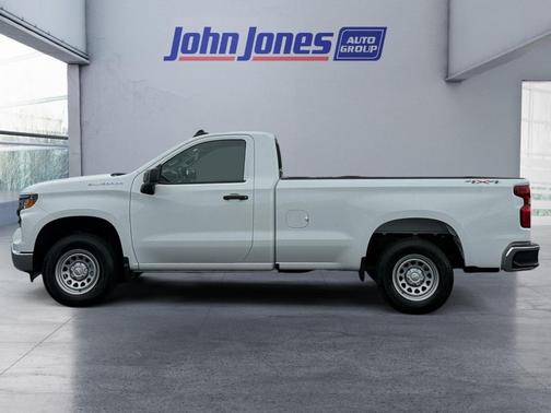 Summit White 2026 Chevrolet Silverado 1500 WT