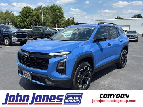 Reef Blue Metallic 2026 Chevrolet Equinox RS