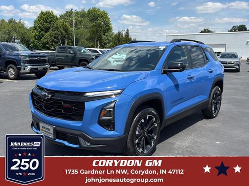 Reef Blue Metallic 2026 Chevrolet Equinox RS