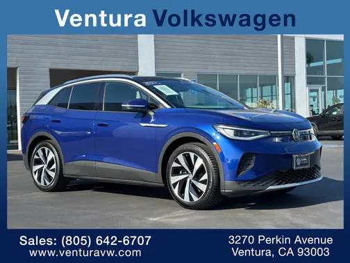 Dusk Blue Metallic 2021 Volkswagen ID.4 Pro S
