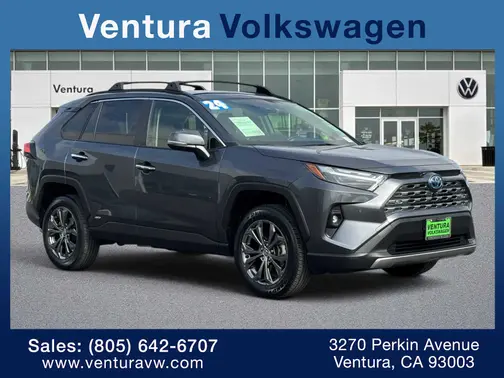 Magnetic Gray Metallic 2024 Toyota RAV4 Hybrid Limited