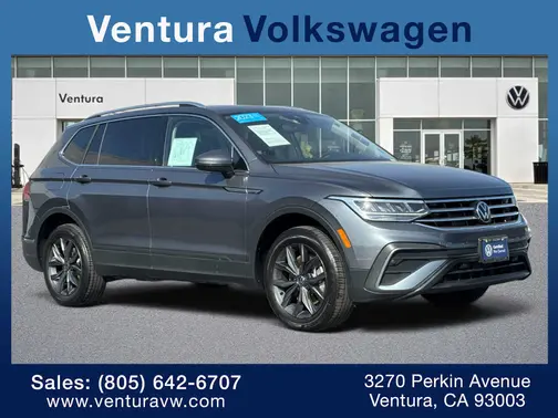 Platinum Gray Metallic 2023 Volkswagen Tiguan SE