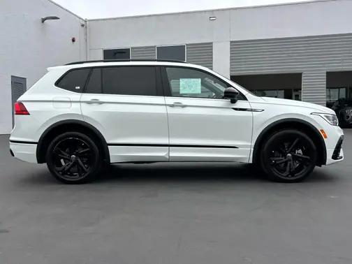 Opal White Pearl 2023 Volkswagen Tiguan SE R-Line Black