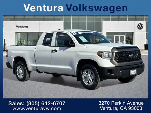 Super White 2021 Toyota Tundra SR