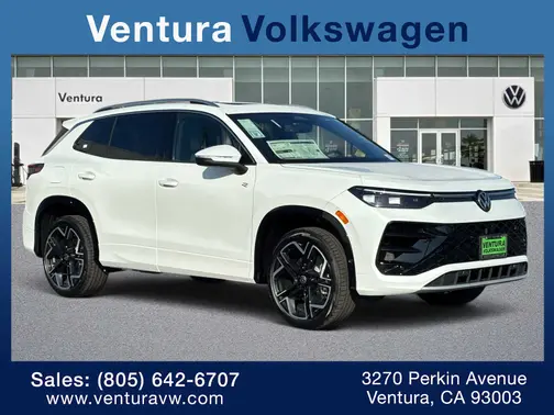 OPAL WHITE 2026 Volkswagen Tiguan SEL R-Line Turbo