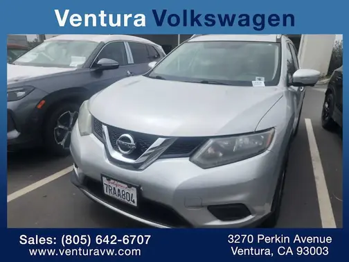Brilliant Silver 2015 Nissan Rogue SV
