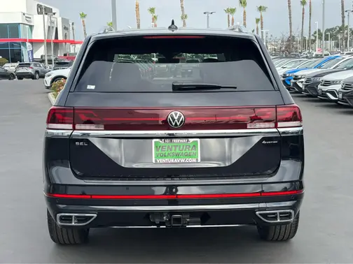 Deep Black Pearl 2026 Volkswagen Atlas 2.0T SEL Premium R-Line