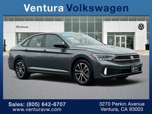 Platinum Gray Metallic 2023 Volkswagen Jetta Sport