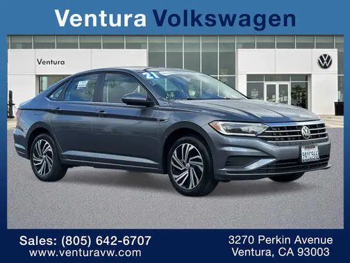 Platinum Gray Metallic 2021 Volkswagen Jetta SEL