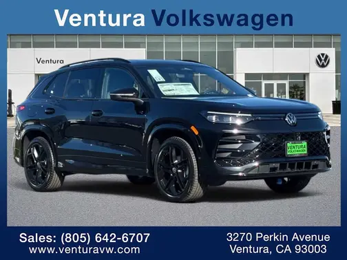 DEEP BLACK 2026 Volkswagen Tiguan SE R-Line Black