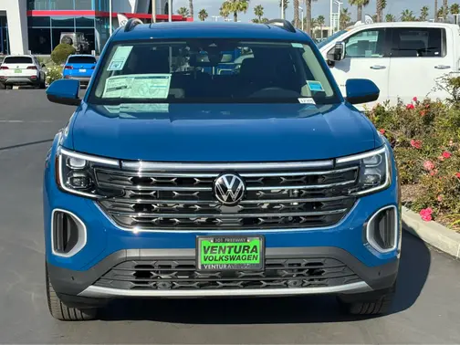 Mountain Lake Blue Metallic 2026 Volkswagen Atlas 2.0T SE w/Technology