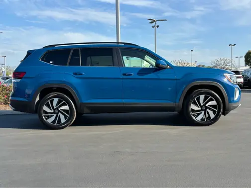 Mountain Lake Blue Metallic 2026 Volkswagen Atlas 2.0T SE w/Technology