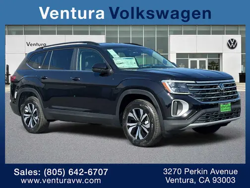 DEEP BLACK 2026 Volkswagen Atlas 2.0T SE