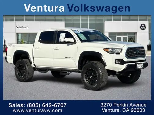 Super White 2018 Toyota Tacoma TRD Off Road