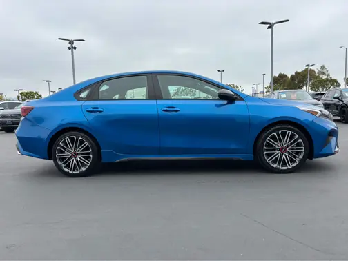 Sporty Blue 2023 Kia Forte GT