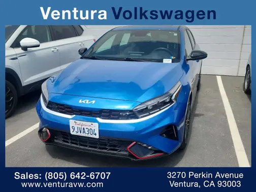 Sporty Blue 2023 Kia Forte GT