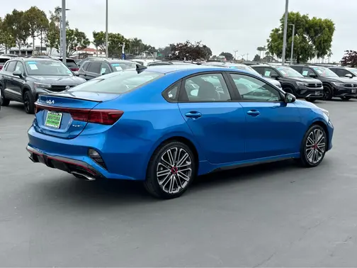 Sporty Blue 2023 Kia Forte GT